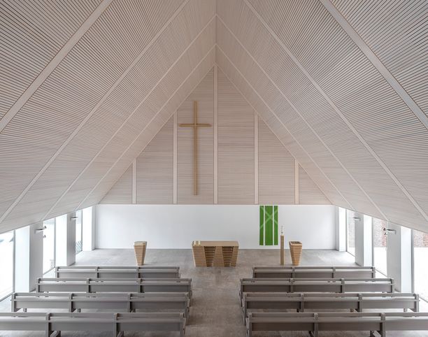 Neu gestalteter Kirchenraum